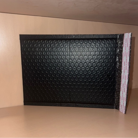 Black Bubble Mailers (50 pc) 6x9 Padded Waterproof Kraft Envelope Shipping - Picture 5 of 8